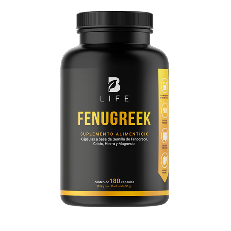 Fenugreek | Fenogreco 180 capsulas