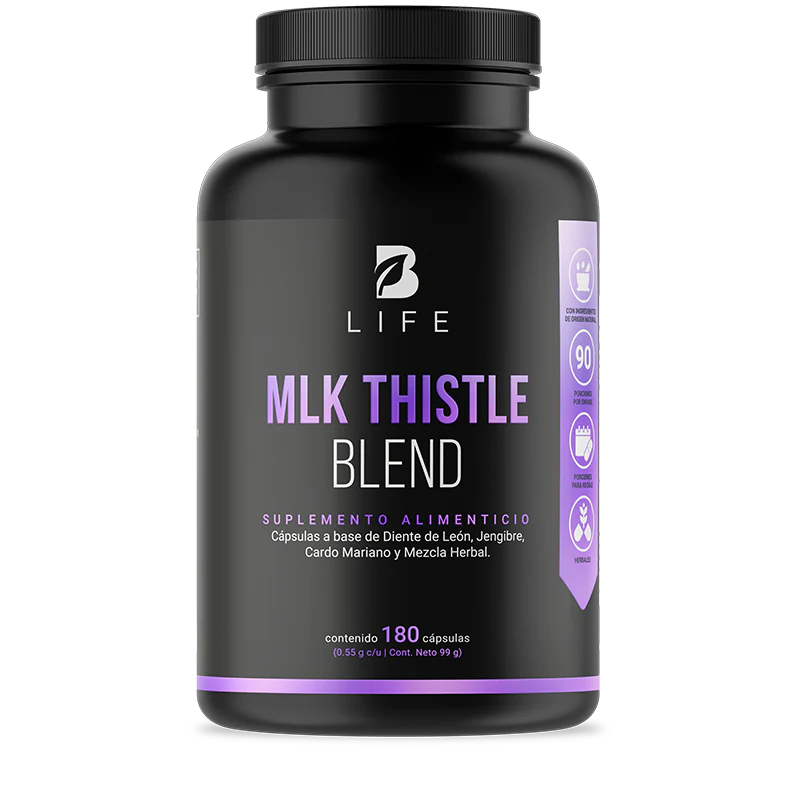 Mlk Thistle Blend | Cardo Mariano + Diente de león 180 capsulas