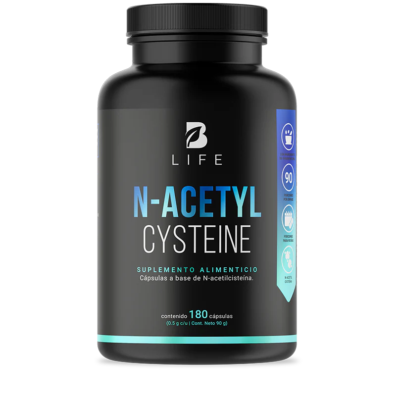 N-Acetyl Cysteine | N-Acetilcisteína 180 capsulas