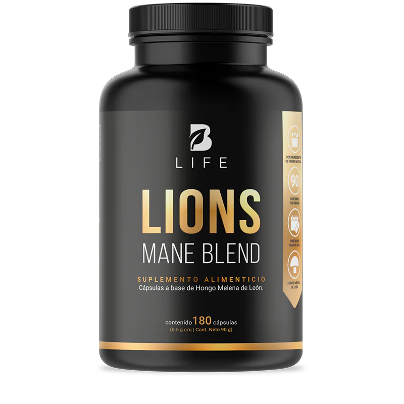 Lions Mane Blend | Hongo de Melena de León 180 capsulas