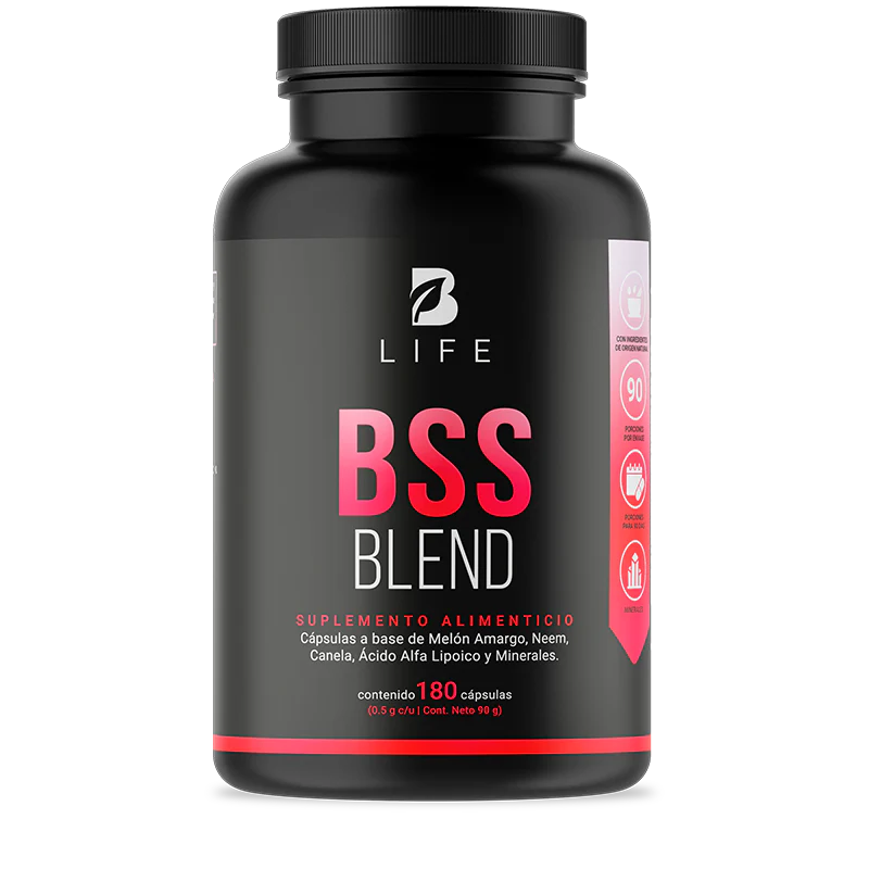 BSS Blend | Mezcla de Melón Amargo, Ácido Alfa Lipoico 180 capsulas