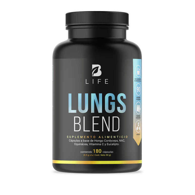 Lungs Blend | Fórmula a base de NAC y Equinácea 180 capsulas