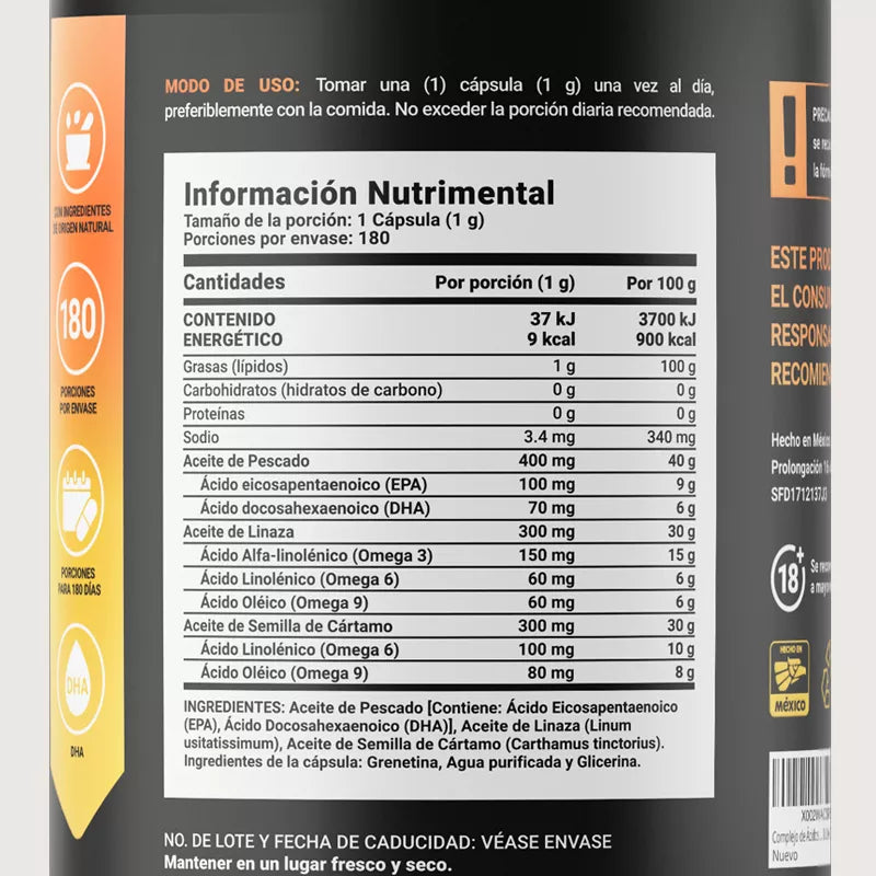 Omega 3-6-9 90 capsulas