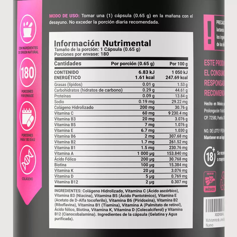Womens Blend | Multivitamínico para la Mujer 90 CAPSULAS