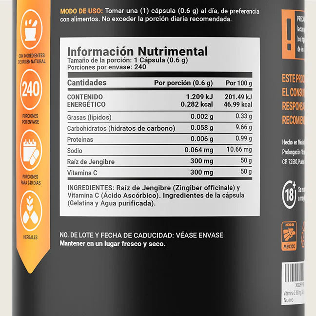 C Blend | Vitamina C 240 capsulas