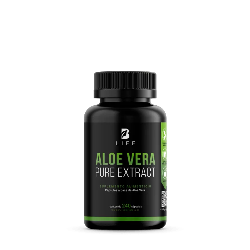 Extracto Puro de Aloe Vera 240 capsulas