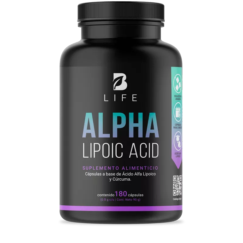 Alpha Lipoic Acid | Ácido Alfa Lipoico 180 capsulas