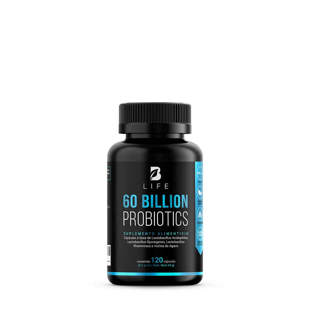 | 60 Billones de Probióticos 120 capsulas