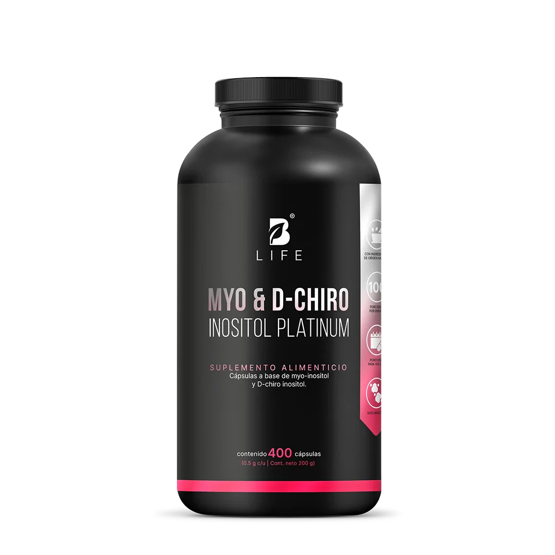 Myo y D-Chiro Inositol Platinum Mezcla de Ratio 40:1 240 capsulas