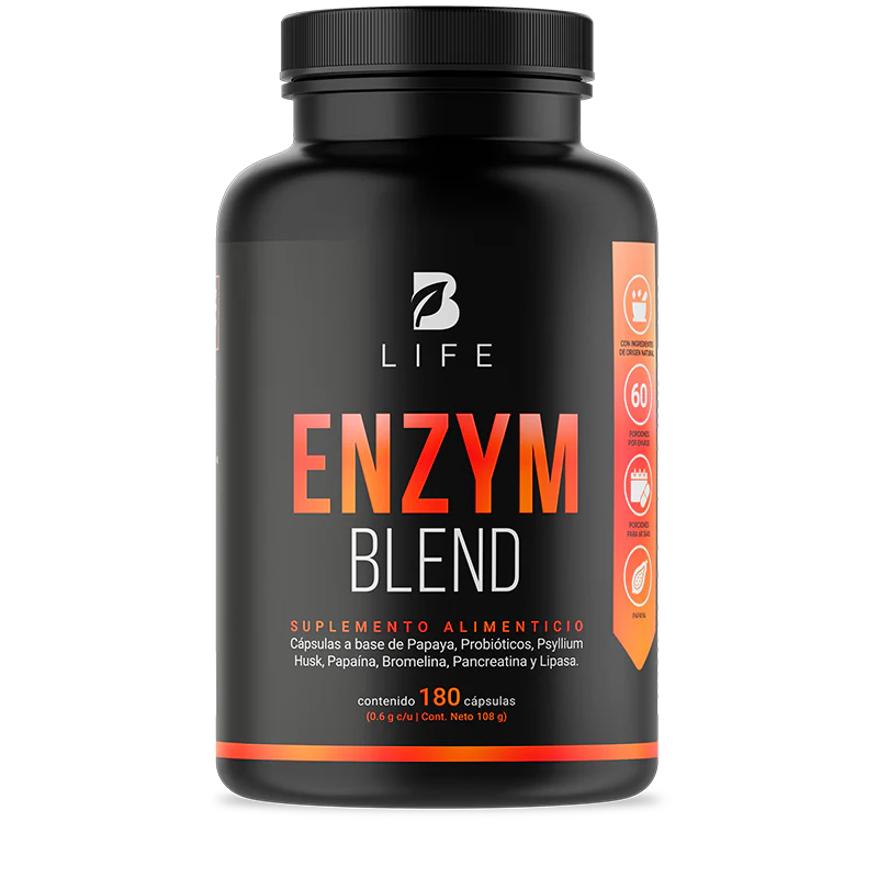 Enzimas Digestivas 180 capsulas