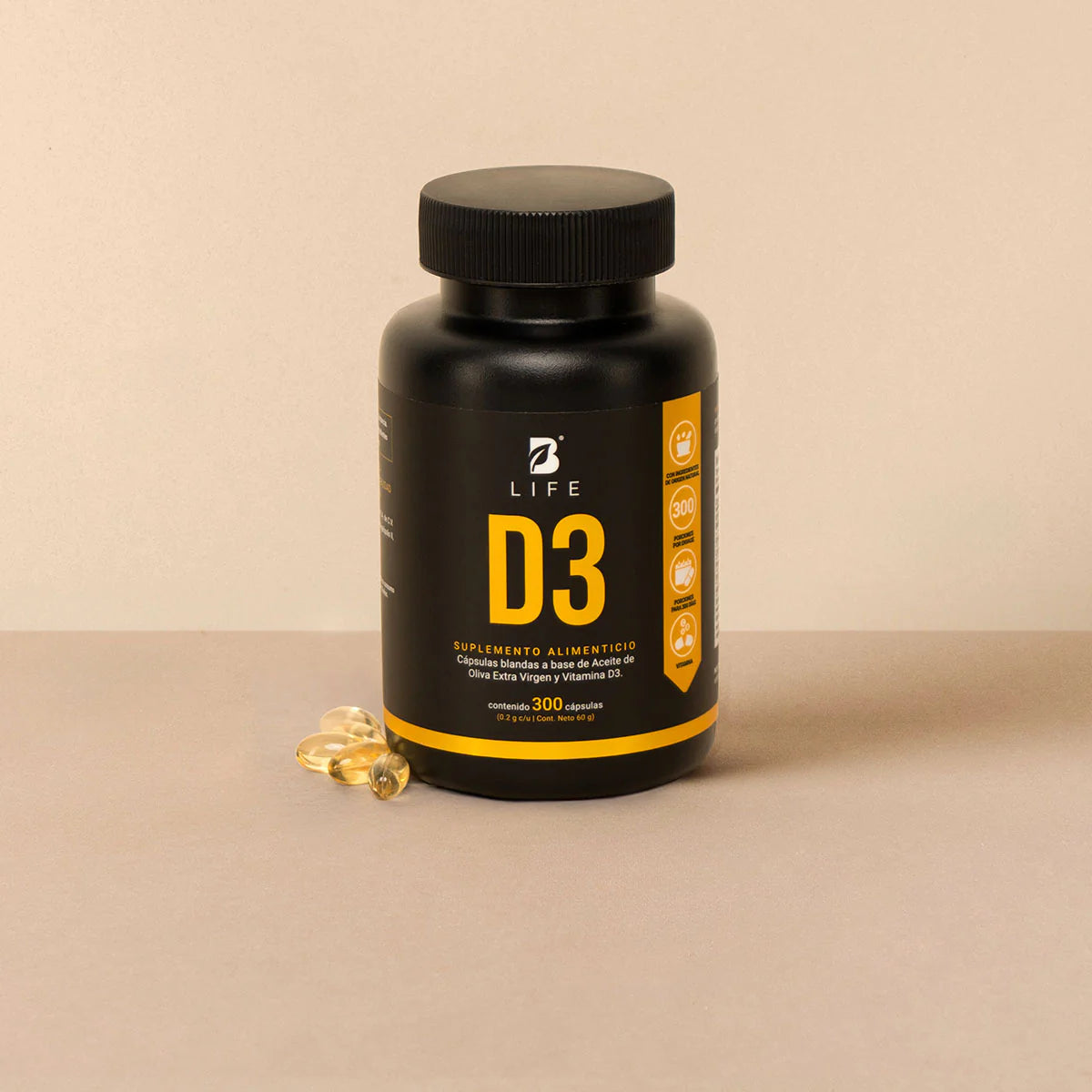 Vitamina D3 300 capsulas