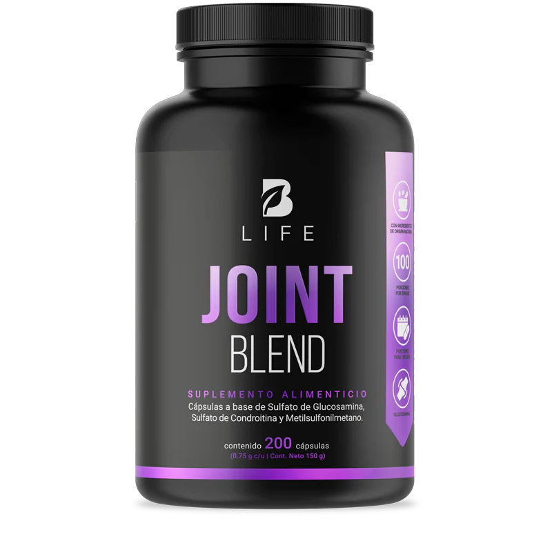 Joint Blend | Mezcla de Glucosamina, Condroitina y MSM 200 CAPSULAS