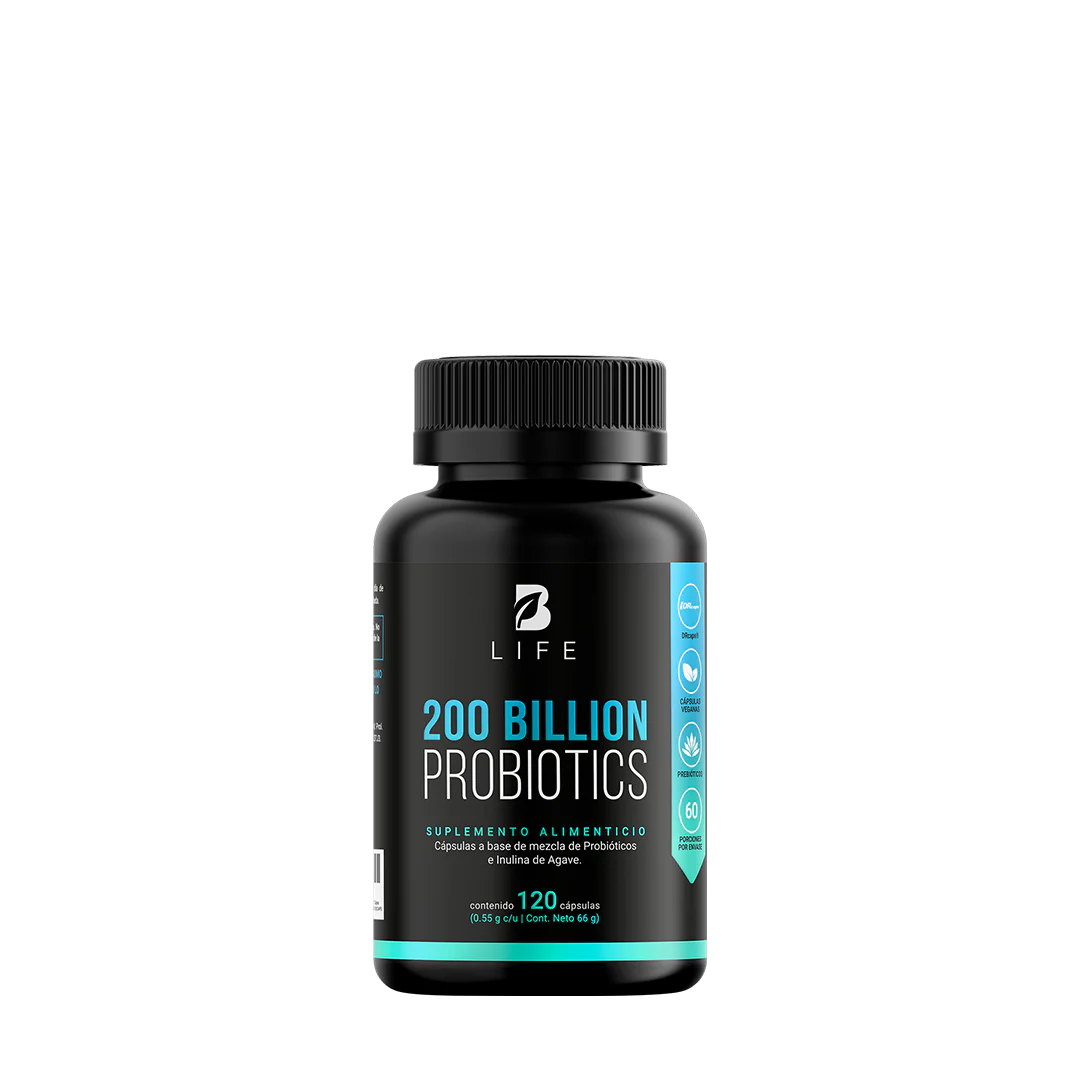 200 Billion Probiotics | 200 Billones de Probióticos 120 CAPSULAS