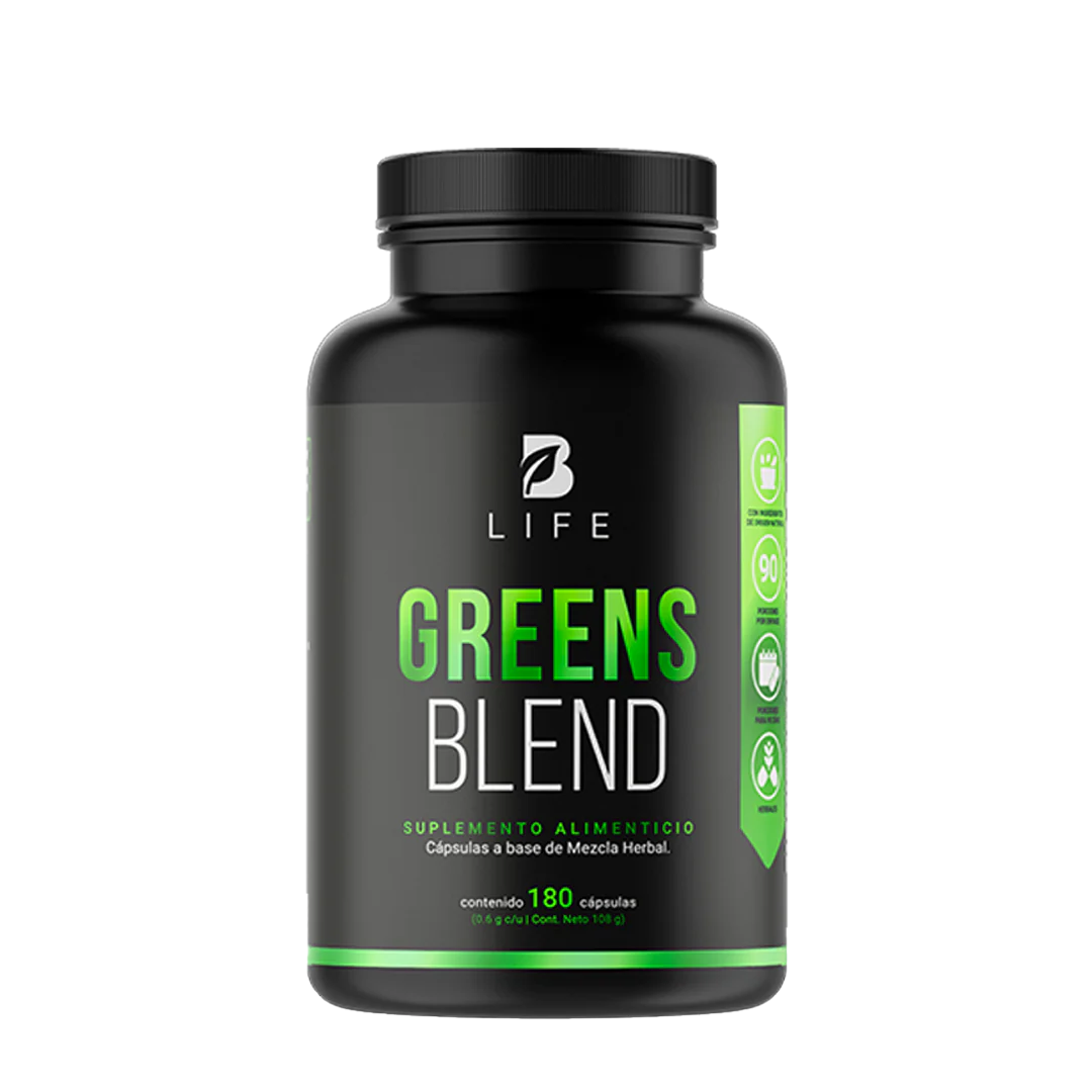 Greens Blend | Mezcla de Herbales 180 CAPSULAS