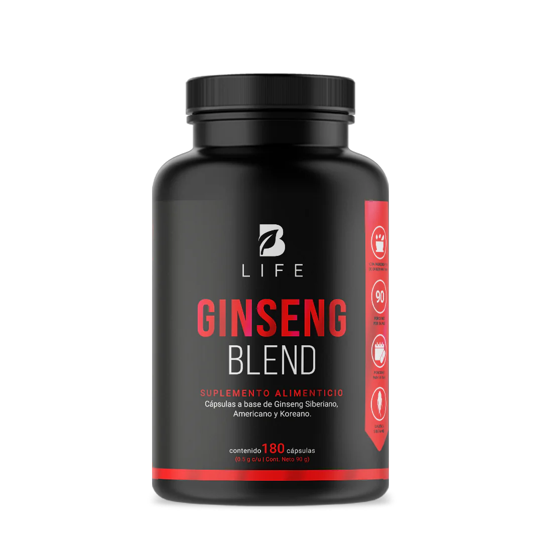 Mezcla de Ginseng 180 capsulas