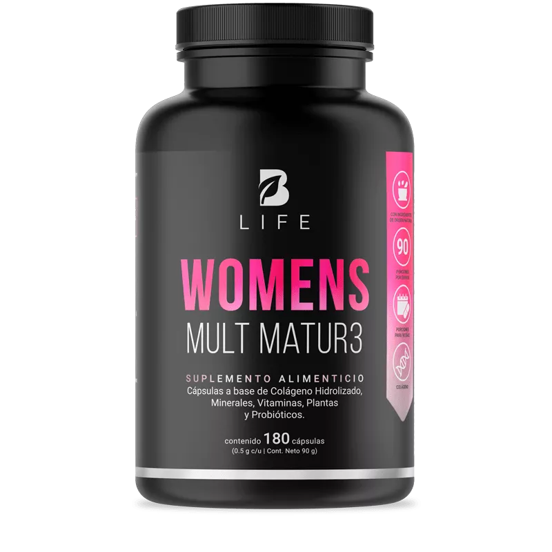 Womens Mult Matur3 | Multivitamínico para Mujeres +40 180 capsulas