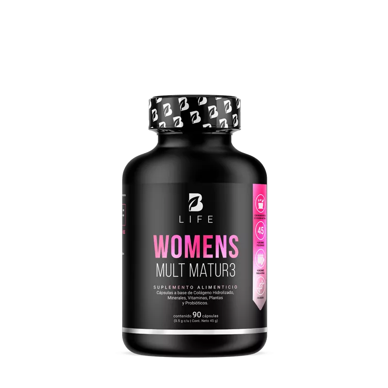 Womens Mult Matur3 | Multivitamínico para Mujeres +40 180 capsulas