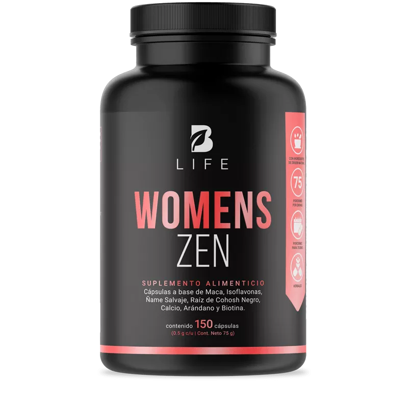 Womens Zen | Fórmula a base de Maca, Isoflavonas y Ñame Salvaje 150 capsulas