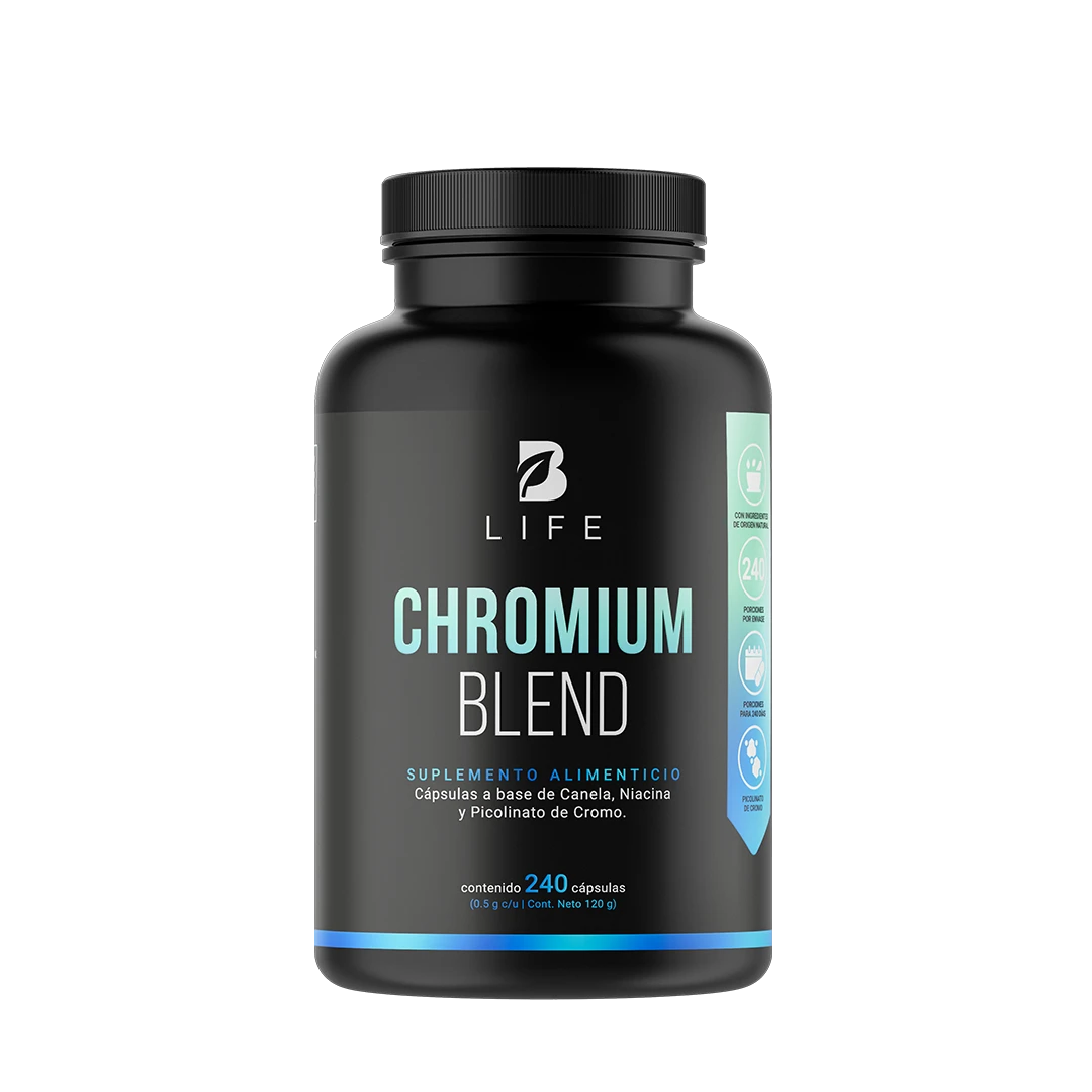 Chromium Blend | Picolinato de Cromo 240 Cápsulas