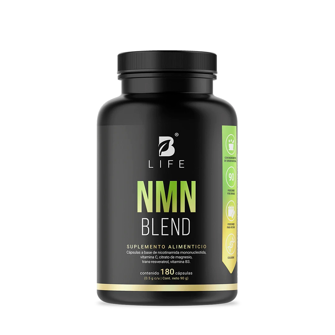 N.M.N Blend | Mezcla de Citrato de Magnesio y Trans Resveratrol 180 CAPSULAS