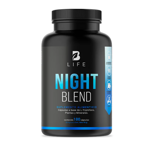 Night Blend | Mezcla de Gaba, Reishi y Otros 180 capsulas