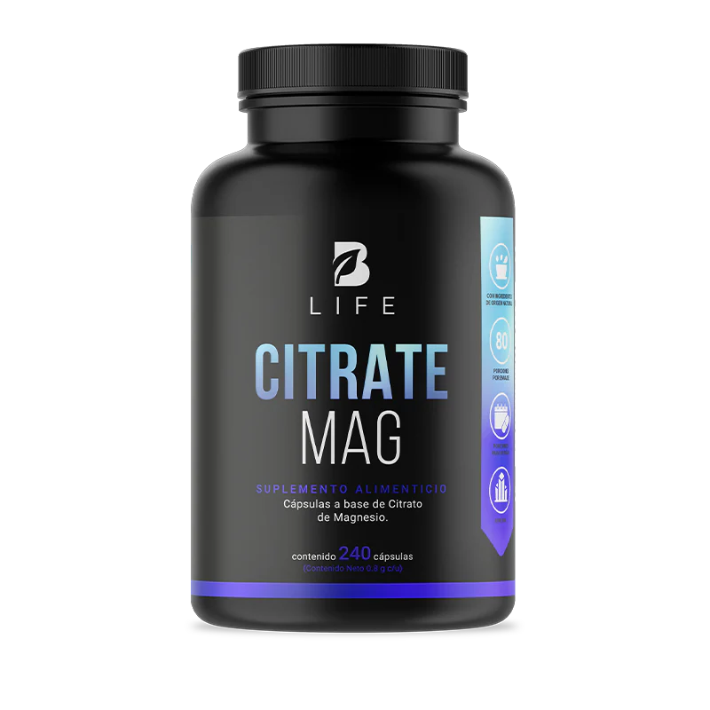Citrate Mag | Citrato de Magnesio 240 capsulas