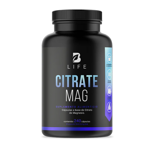 Citrate Mag | Citrato de Magnesio 240 capsulas
