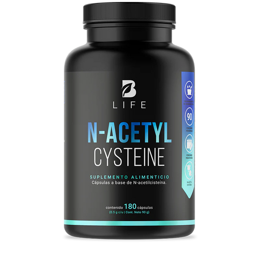 N-Acetyl Cysteine | N-Acetilcisteína 180 capsulas