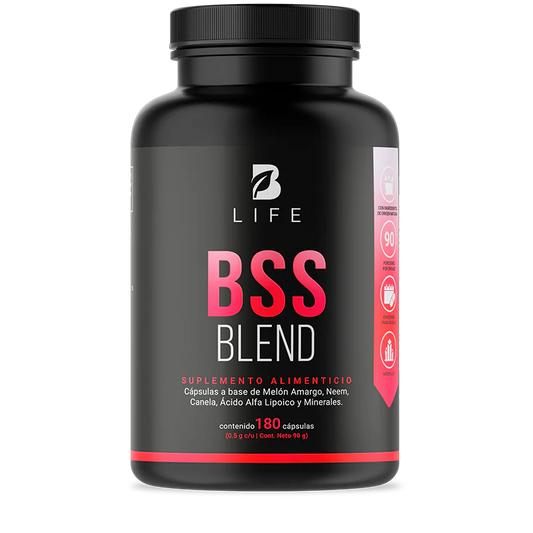 BSS Blend | Mezcla de Melón Amargo, Ácido Alfa Lipoico 180 capsulas