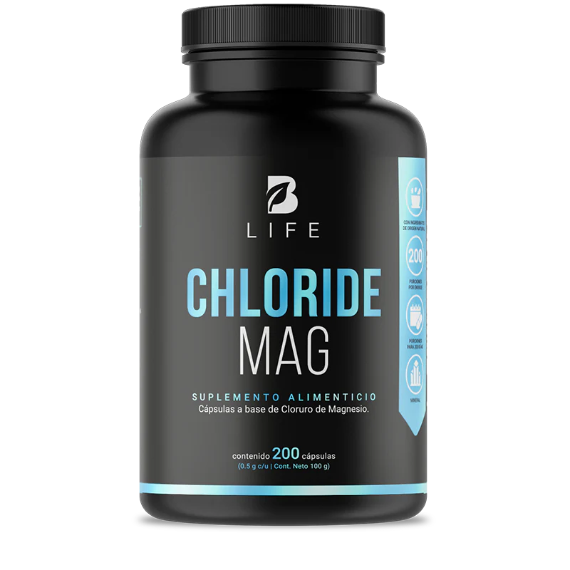 Chloride Mag | Cloruro de Magnesio 200 capsulas