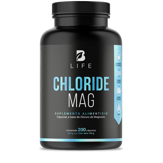 Chloride Mag | Cloruro de Magnesio 200 capsulas