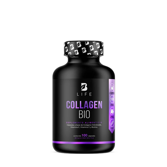 Collagen Bio | Colágeno Hidrolizado + Biotina 100 capsulas