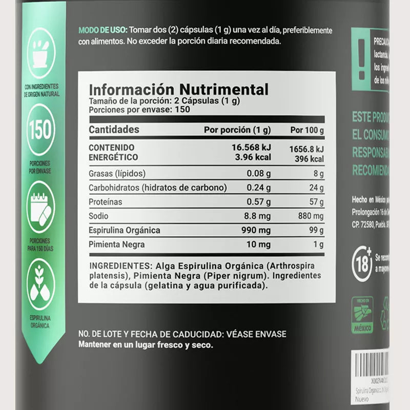 Organic Spirulina | Espirulina Orgánica