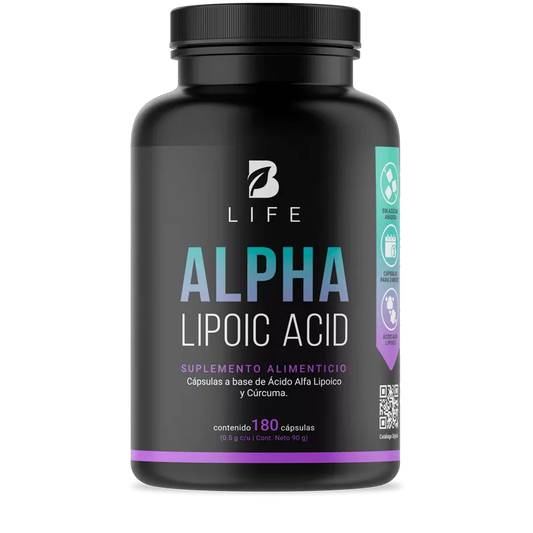 Alpha Lipoic Acid | Ácido Alfa Lipoico 180 capsulas