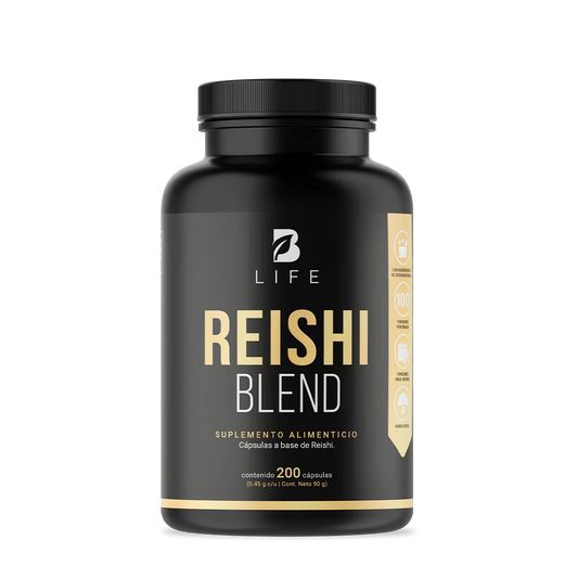 Hongo Reishi 200 capsulas