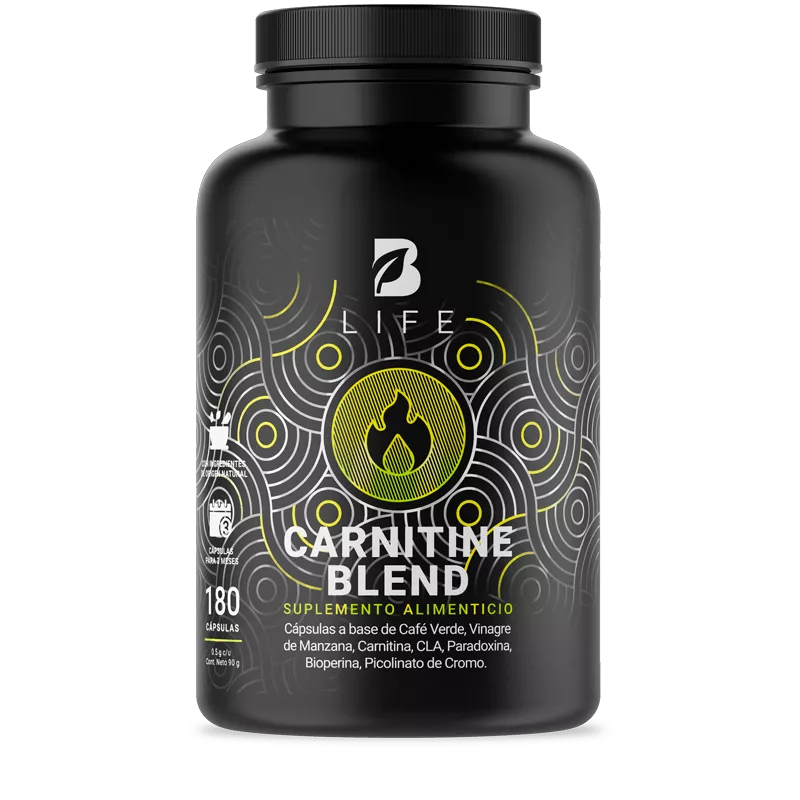 Carnitine Blend | Fórmula a base de Carnitina 180 capsulas
