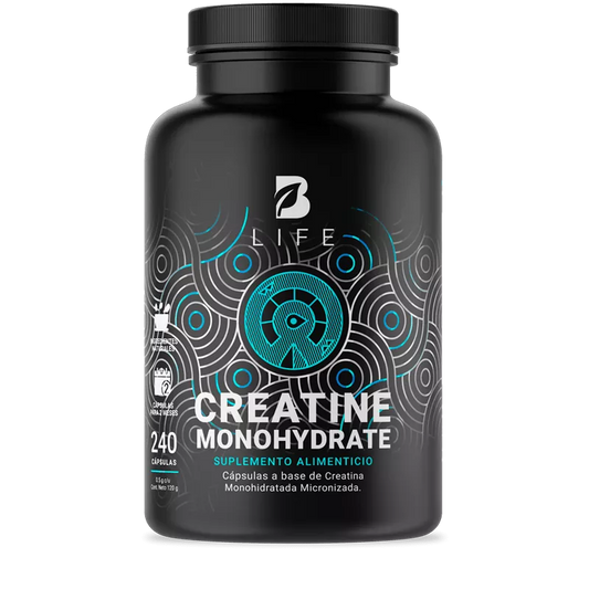 Creatine Monohydrate Caps | Creatina Monohidratada 240 capsulas