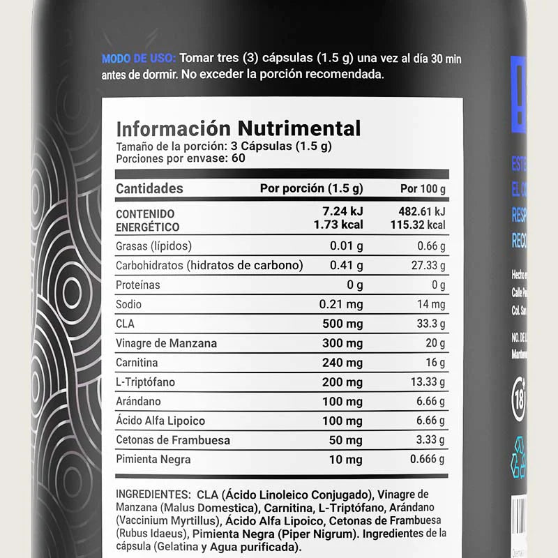 Fórmula a base de CLA, Carnitina
