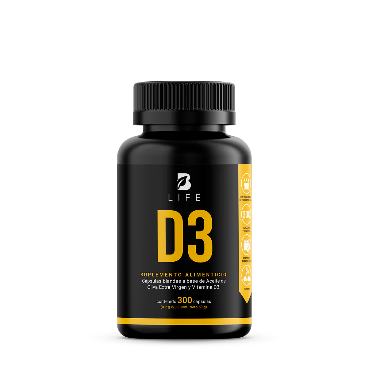 Vitamina D3 300 capsulas