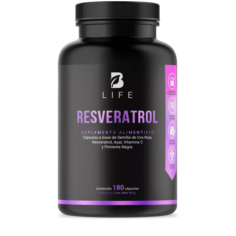 Resveratrol 180 capsulas