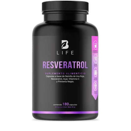 Resveratrol 180 capsulas