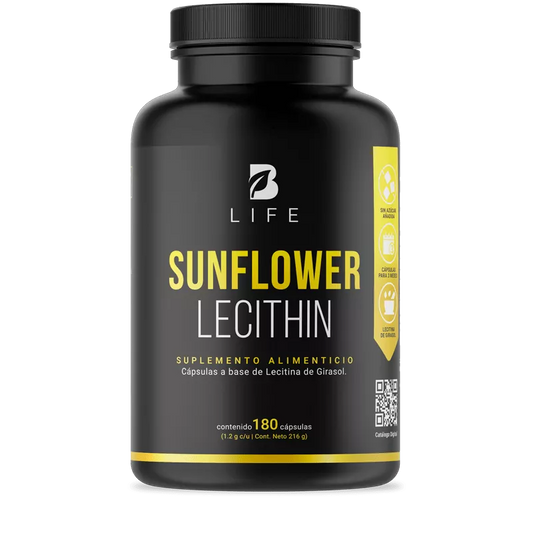 Sunflower Lecithin | Lecitina de Girasol 180 capsulas