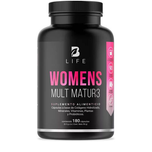 Womens Mult Matur3 | Multivitamínico para Mujeres +40 180 capsulas