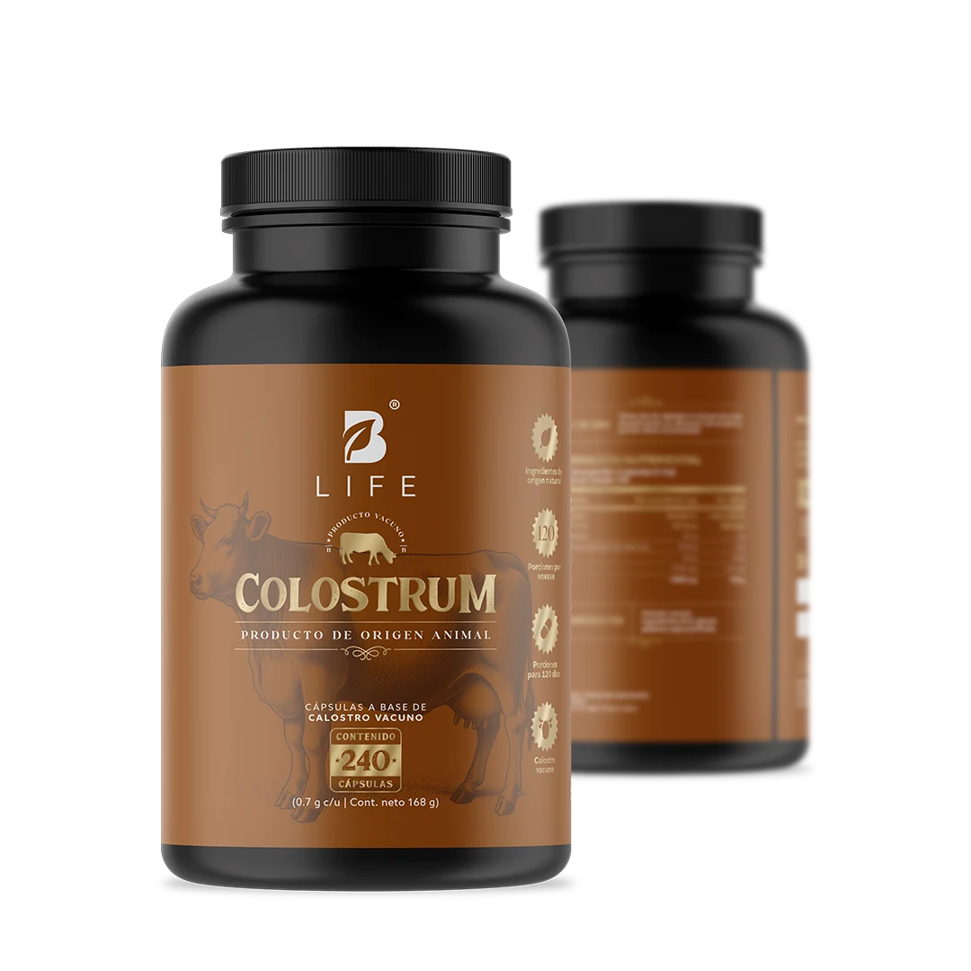 Colostrum | Calostro puro de Bovino 180 CAPSULAS