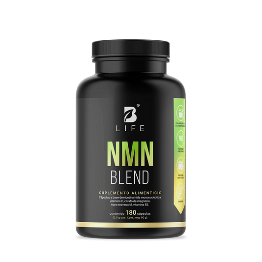 N.M.N Blend | Mezcla de Citrato de Magnesio y Trans Resveratrol 180 CAPSULAS