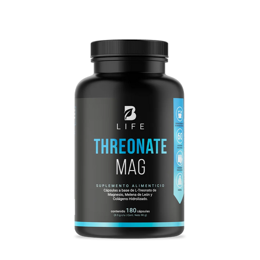 Threonate Mag | L-Treonato de Magnesio 180 Cápsulas